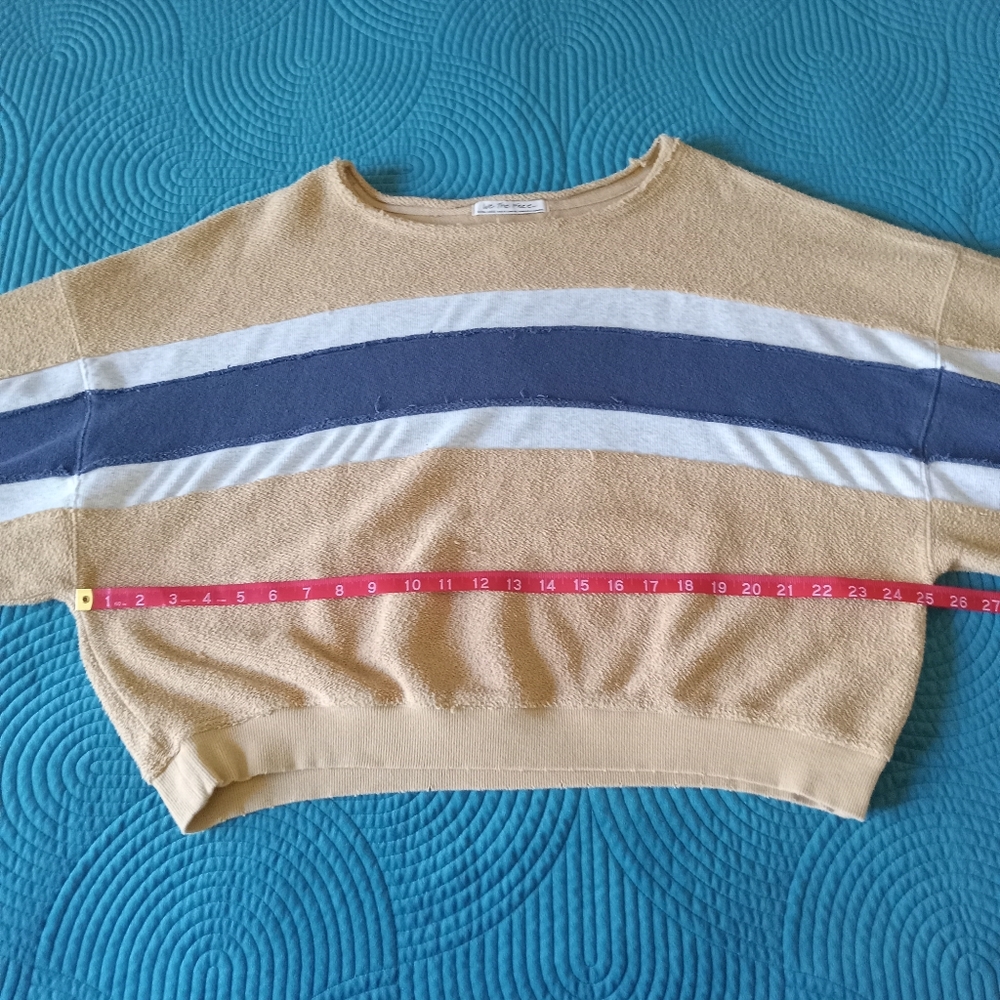 Free People We The Free Palo Alto Cotton Blend Pullover Sweatshirt - Picture 7 of 12